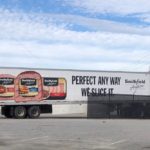 File photo of a truck arriving at a Smithfield Foods pork plant at Smithfield, Va. on Oct. 17, 2019. (Photo: Reuters/Tom Polansek)