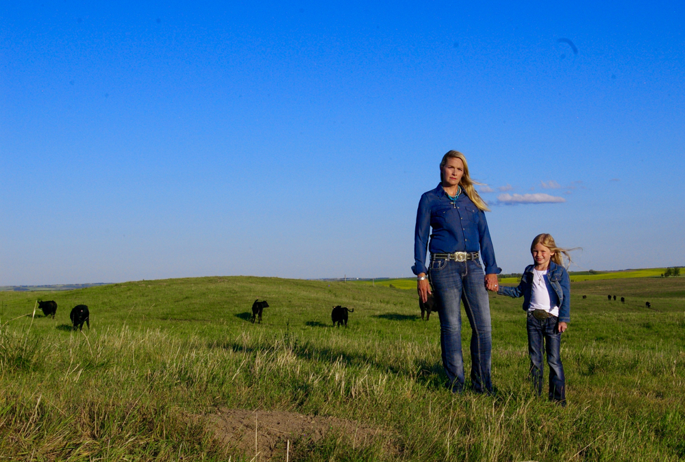 Cattle producers are facing a crisis as bad, or worse, than BSE nearly two decades ago and many may choose, or be forced, to exit the business, says Alberta Beef Producers chair Kelly Smith-Fraser, pictured here with her daughter, Aubrey Fraser.