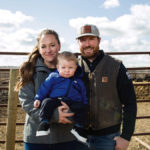 A generation of young producers could be lost because of the pandemic, says Kendra Donnelly, pictured with husband Bryan and son Owen.