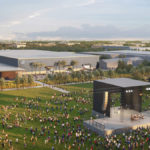 The redeveloped Exhibition Park in Lethbridge will include a ‘festival lawn’ on its south side. While large events can’t take place during the pandemic, the project is an example of building for the future, the government said.