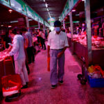 The massive cull of China’s pig herd because of African swine fever hasn’t made a lot of headlines but has been a “game changer” for the global meat trade, says a leading market analyst. Pictured is the pork meat hall inside the Yuegezhuang wholesale market in Beijing in June.
