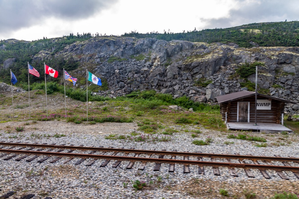 The White Pass border crossing between Alaska and northwestern British Columbia, about 25 km north of Skagway, Alaska. The proposed A2A line would largely skirt B.C. en route from Alberta to Alaska. (Thierry64/iStock/Getty Images)
