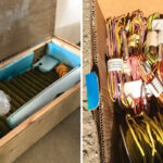 These explosives were found this summer after a family located a cache of dynamite, detonator cord, and a box with detonators while cleaning out barns in the Bassano area.