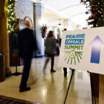 Scenes like this one from last year’s Prairie Cereals Summit used to be normal but with in-person meetings cancelled because of the pandemic, discussions on merging Alberta Wheat and Alberta Barley have been drawn out.