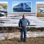 After five years of effort, Chris Chivilo expects to start construction on his pulse-processing plant at Bowden this summer. But during those five years, Roquette has built the world’s largest pea-processing plant in Portage la Prairie, Man. (left), Merit Functional Foods is now commissioning its new facility in Winnipeg, and Verdient Foods (right) is expanding its processing operation at Vanscoy, Sask.