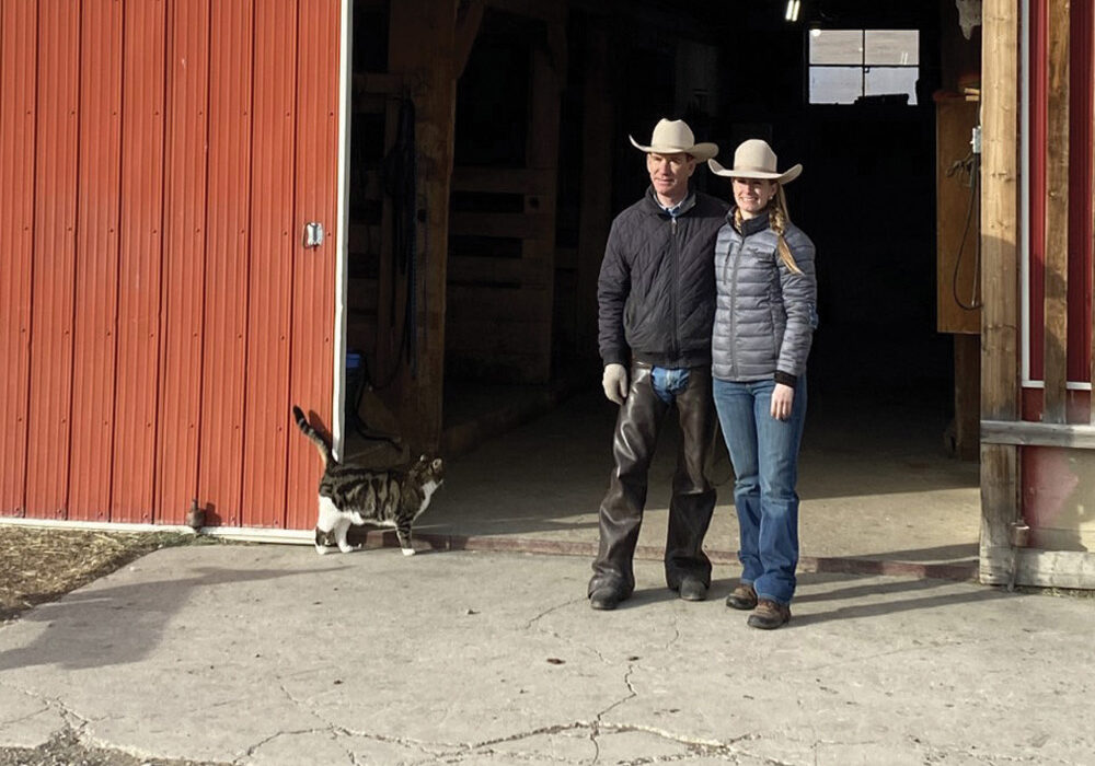 John Cross, who now ranches with daughter Tanis, began using regenerative ag practices when he took over A7 Ranche 35 years ago. But it’s an ongoing and evolving process, they say.