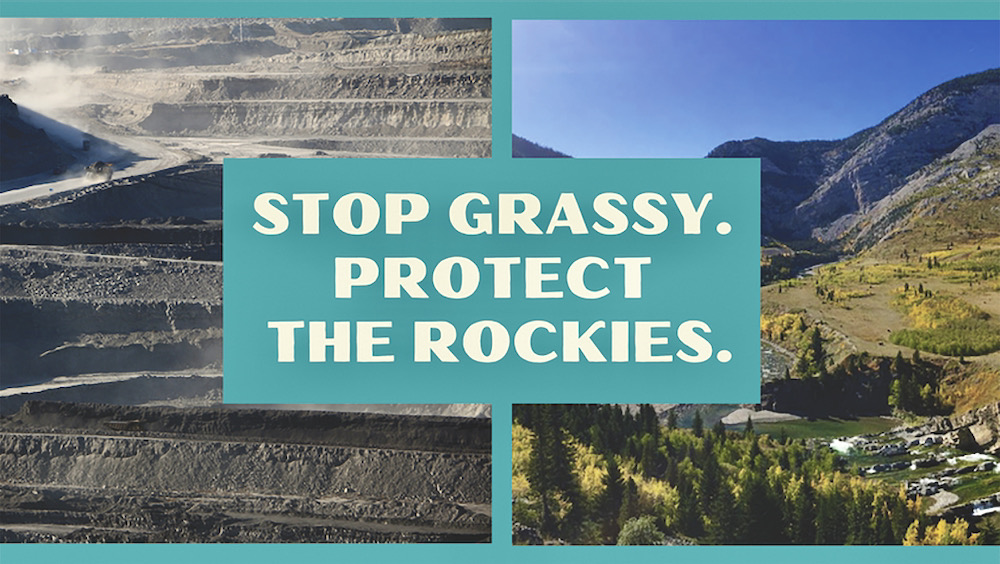 Opponents of coal mining in the Rockies are hailing a decision to deny an application for the Grassy Mountain coal mine. The proposed mine attracted widespread opposition, including from the Canadian Parks and Wilderness Society, which posted this image on its website.