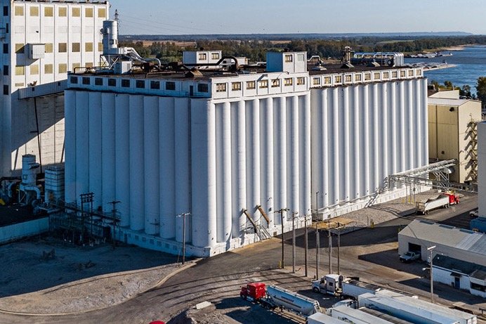 The Italgrani USA durum mill at St. Louis, Missouri. (CNW Group/Richardson International)
