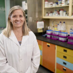 It’s effective but a methane-reducing feed additive known as 3-NOP won’t be available here for a few years, says ruminant nutrition expert Karen Beauchemin (pictured in her lab at Ag Canada’s Lethbridge research station).