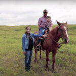 Kendra Donnelly, pictured with husband Bryan and son Owen, is featured in a new video sponsored by McDonald’s Canada. Being open and telling the story of sustainable beef remains critical, says an expert in global beef supply chains.