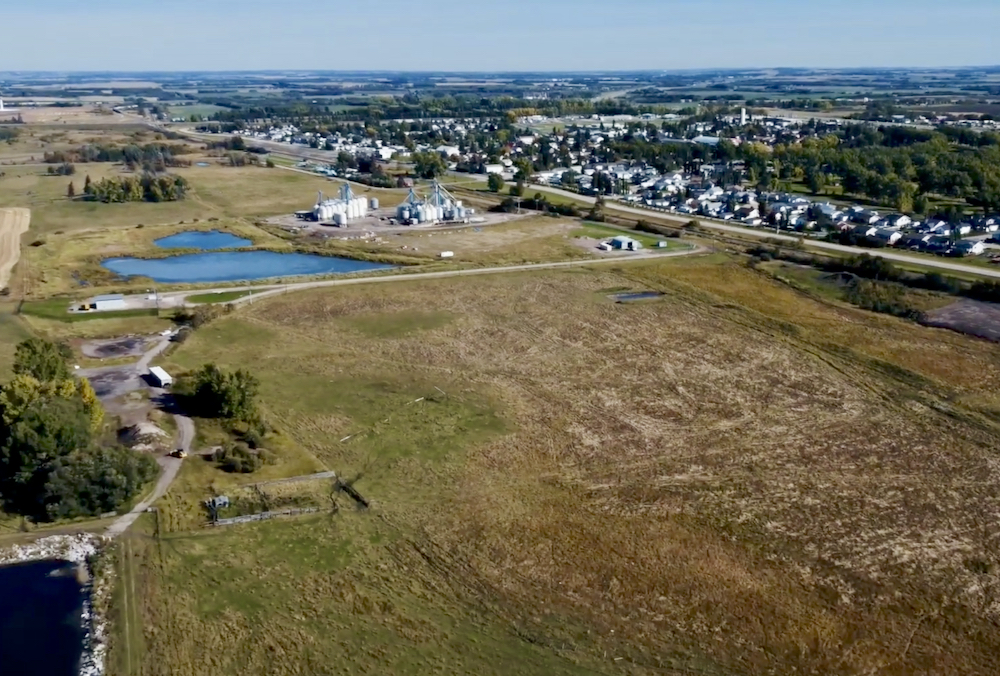 More Than Protein Ingredients says it will build the province’s first wet fractionation plant on this site at Bowden.