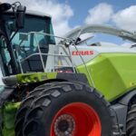 Claas’ current certified pre-owned inventory includes this 2020 Jaguar 990 self-propelled forage harvester, on offer in Nebraska for US$435,000 (about C$559,500). (ClaasUsedEquipment.com)