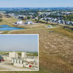 The province is behind when it comes to pulse processing — construction at the More Than Protein Ingredients site won’t start until spring while Roquette Canada’s Manitoba pea-processing plant (inset) is in final commissioning. But advocates say Alberta can still catch up.
