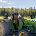 Ryan Mason has upsized his equipment along with his acreage since moving his operation from Edmonton to Pigeon Lake.