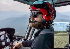 As a helicopter pilot, Wade McAllister often has views of Canada that few get to see — but as a farmer he had an even rarer one when he deployed a robot seeder on his family farm near Innisfail this spring.