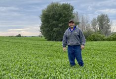 Seeing nitrogen prices more than double was a shock but being told he would have to wait two months to get a tire for his tractor had Clint Jacula shaking his head.