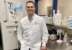 Growing up on the family farm near Kinsella inspired Logan Skori’s foray into the promising world of gene editing.