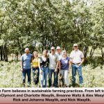 From left, Rob McClymont and Charlotte Wasylik, Breanne Waltz & Alex Wasylik, Rick and Johanna Wasylik, and Nick Wasylik.