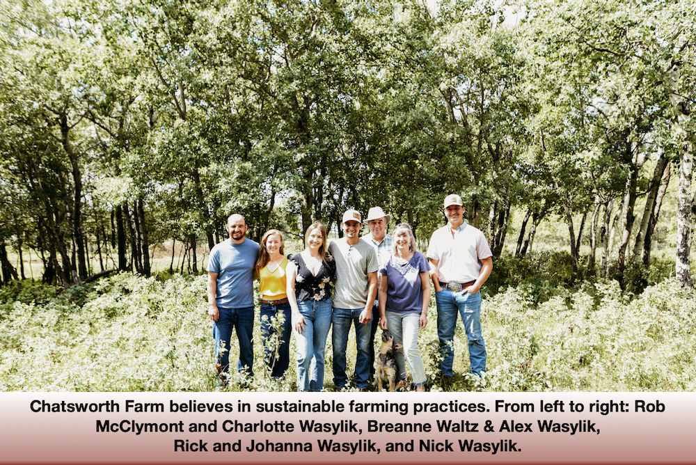 From left, Rob McClymont and Charlotte Wasylik, Breanne Waltz & Alex Wasylik, Rick and Johanna Wasylik, and Nick Wasylik.