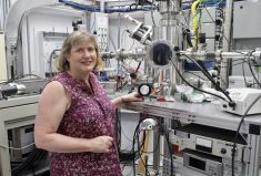 By using state-of-the- art equipment (in this case the Canadian Light Source synchrotron), Barbara Cade-Menun discovered that nitrogen fertilizer changes how phosphorus is made available to plants.