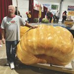 When Don Crews started growing giant pumpkins two decades ago, the world record was 1,100 pounds. This record-setting brute is more than twice that size.