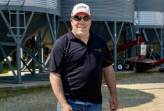 A cash advance helps farmers get a lower price for inputs by allowing them to buy in the fall when they’re usually cheaper, and that’s significant these days because prices have shot up so much, says Jason Lenz, who farms near Bentley.