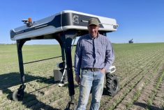 Some tech is obviously cutting edge, like the Solix Ag robot that Rob Stone trialled on his farm last year.