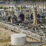 Imperial Oil’s Strathcona refinery is shown in a video accompanying the announcement that a $720-million renewable diesel facility has been given a formal go-ahead. The company indicated it is looking at locally sourced canola oil for much of its feedstock.