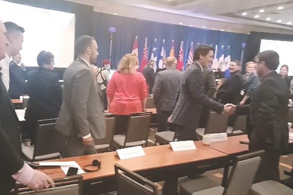 trudeau at cfa