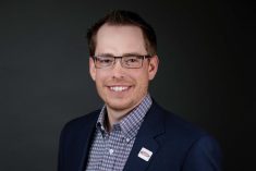 Brodie Haugan, a rancher from Orion, is the new chair of the Alberta Beef Producers.