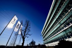A&nbsp;CNH&nbsp;Industrial&nbsp;building in Turin, Italy. Photo: Reuters/ Massimo Pinca/File
