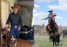 Bill Smith (left) and Kyle Forbes are two signatories to the new Rangeland Grazing Framework. Both men say the agreement
provides a firm foundation for use of Crown rangelands, which are grazed by about a fifth of the Alberta cattle herd.