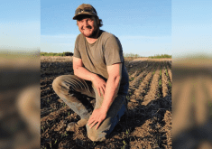 Even as a kid growing up in a city, Dylan Robinson said he was going to be a farmer. Now he runs a 1,300-acre
grain operation with his maternal grandfather.