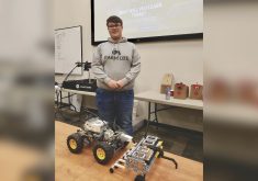 Luke Silinski, 17, is so passionate about ag technology that he created a non-profit company to provide agricultural education.