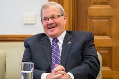 Lawrence Macaulay, seen here in a 2018 photo, is taking the ag minister post for the second time. Photo: supplied/minister&#8217;s office.
