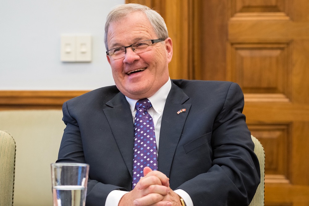 Lawrence Macaulay, seen here in a 2018 photo, is taking the ag minister post for the second time. Photo: supplied/minister’s office.
