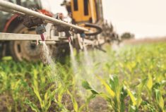 Dirty water sabotages spray control