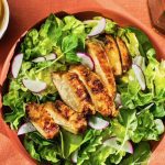 A chicken salad featuring Upside Foods’ cell-cultivated meat. (UpsideFoods.com)