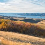 File photo of autumn colours around Lake Diefenbaker in Saskatchewan Landing Provincial Park. (Nancy Anderson/iStock/Getty Images)