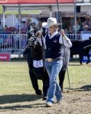 Rachael Wheeler of Australia said her Canadian cattle genetics have resulted in cattle that can thrive in a rang e of environments.
