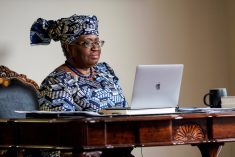WTO director-general Ngozi Okonjo-Iweala, pictured here in 2021. (Photo: Reuters/Joshua Roberts)