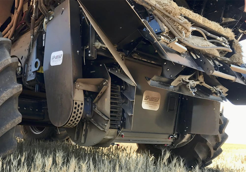 Farmer adoption of the destructors, which pulverize weed seeds before they exit the combine in chaff, is slowly gaining momentum.