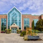 The Land Sciences Centre on the Olds College campus.