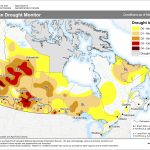 Canadian drought conditions as of Mar. 31, 2024.