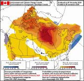 ECCC is calling for a more precipitation this winter. (ECCC)