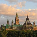 Parliament Hill in Ottawa.