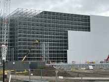 NewCold’s Coaldale $222 million cold storage facility is under construction and expected to be fully operational by late June. 