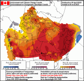 Seasonal outlook points to hot Canadian spring/summer