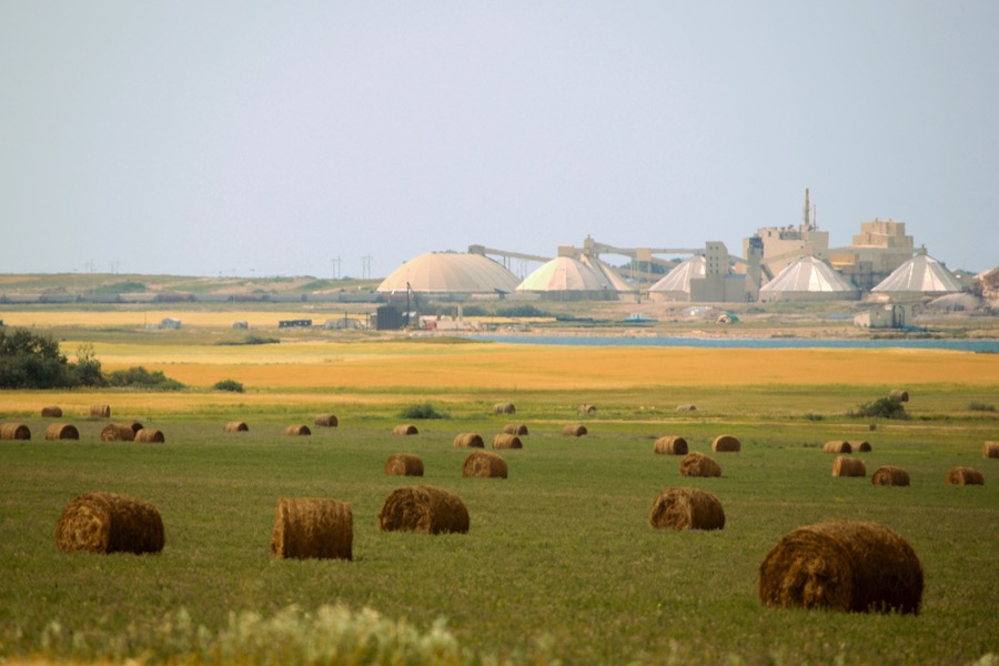 Nutrien’s Patience Lake potash facility, about 15 km east of Saskatoon. (Nutrien.com)
