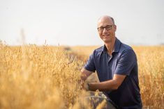 Aaron Beattie, an oat and barley breeder at the University of Saskatchewan’s Crop Development Centre, helped develop a new line of oats. 